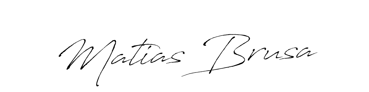 How to make Matias Brusa signature? Antro_Vectra is a professional autograph style. Create handwritten signature for Matias Brusa name. Matias Brusa signature style 6 images and pictures png