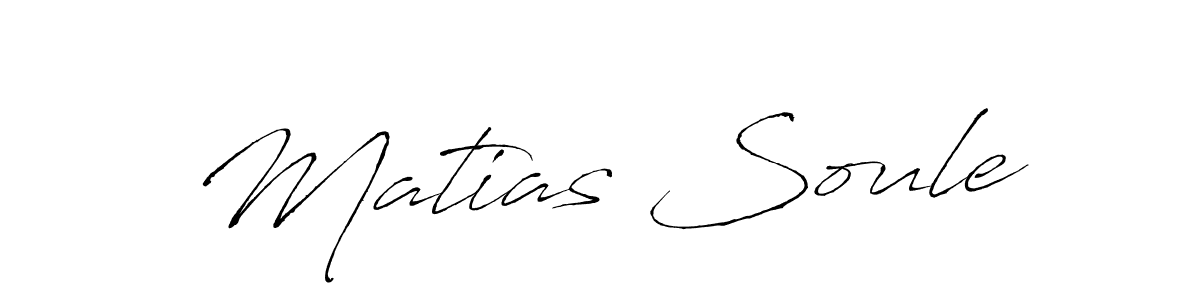 How to make Matias Soule signature? Antro_Vectra is a professional autograph style. Create handwritten signature for Matias Soule name. Matias Soule signature style 6 images and pictures png