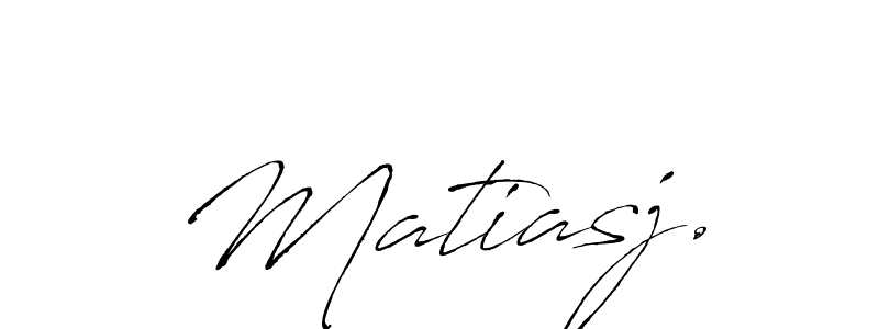 Design your own signature with our free online signature maker. With this signature software, you can create a handwritten (Antro_Vectra) signature for name Matiasj.. Matiasj. signature style 6 images and pictures png