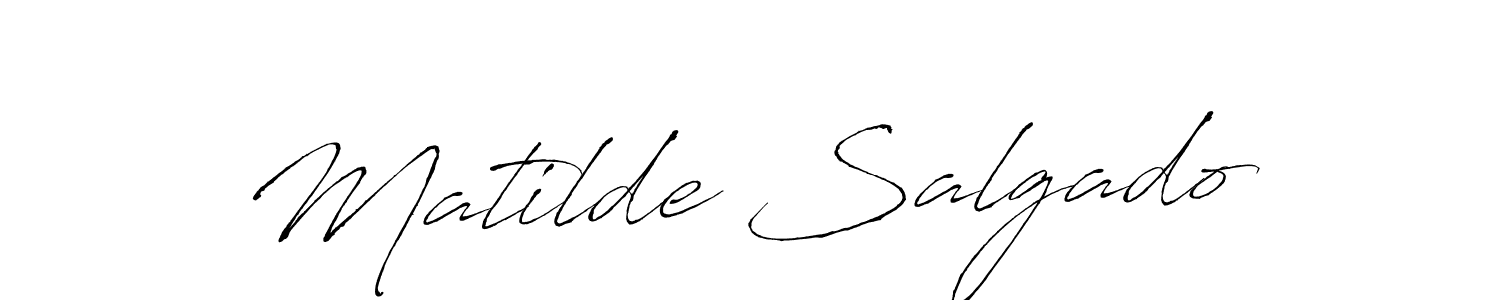 It looks lik you need a new signature style for name Matilde Salgado. Design unique handwritten (Antro_Vectra) signature with our free signature maker in just a few clicks. Matilde Salgado signature style 6 images and pictures png