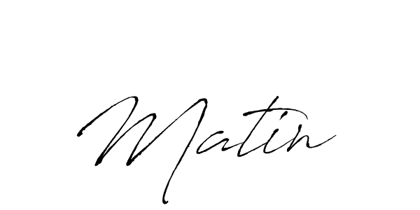 Similarly Antro_Vectra is the best handwritten signature design. Signature creator online .You can use it as an online autograph creator for name Matin . Matin  signature style 6 images and pictures png