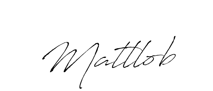 Use a signature maker to create a handwritten signature online. With this signature software, you can design (Antro_Vectra) your own signature for name Matllob. Matllob signature style 6 images and pictures png