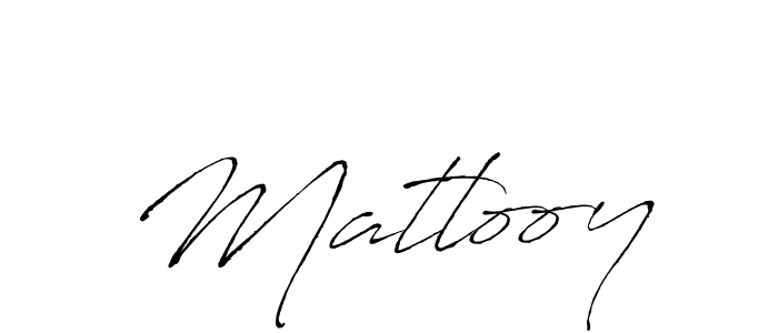 Make a beautiful signature design for name Matlooy. With this signature (Antro_Vectra) style, you can create a handwritten signature for free. Matlooy signature style 6 images and pictures png