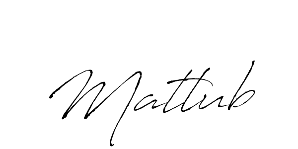 Use a signature maker to create a handwritten signature online. With this signature software, you can design (Antro_Vectra) your own signature for name Matlub. Matlub signature style 6 images and pictures png