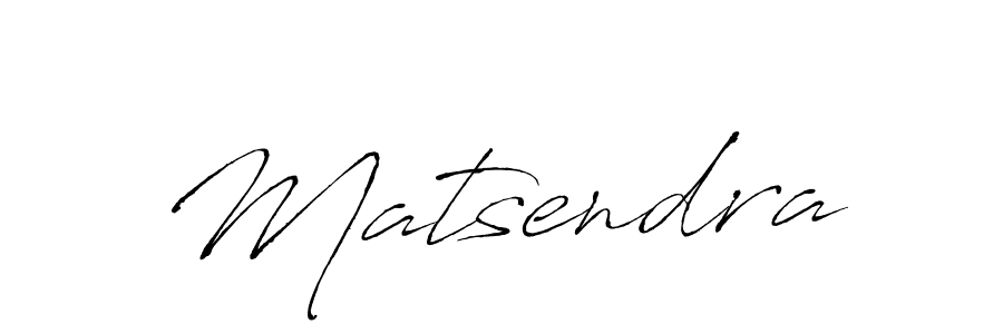 Make a beautiful signature design for name Matsendra. With this signature (Antro_Vectra) style, you can create a handwritten signature for free. Matsendra signature style 6 images and pictures png