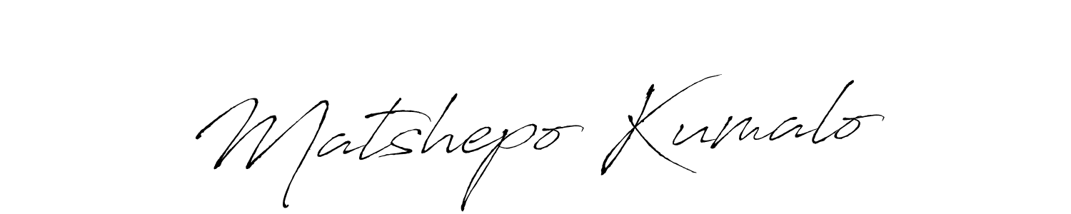 Matshepo Kumalo stylish signature style. Best Handwritten Sign (Antro_Vectra) for my name. Handwritten Signature Collection Ideas for my name Matshepo Kumalo. Matshepo Kumalo signature style 6 images and pictures png