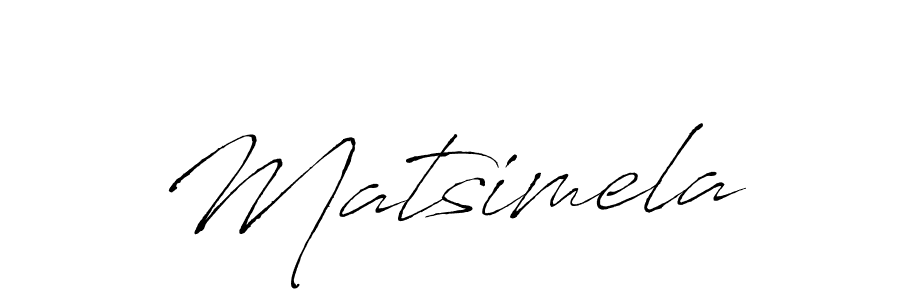 Use a signature maker to create a handwritten signature online. With this signature software, you can design (Antro_Vectra) your own signature for name Matsimela. Matsimela signature style 6 images and pictures png