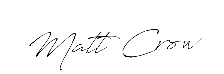 You should practise on your own different ways (Antro_Vectra) to write your name (Matt Crow) in signature. don't let someone else do it for you. Matt Crow signature style 6 images and pictures png