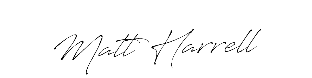 It looks lik you need a new signature style for name Matt Harrell. Design unique handwritten (Antro_Vectra) signature with our free signature maker in just a few clicks. Matt Harrell signature style 6 images and pictures png