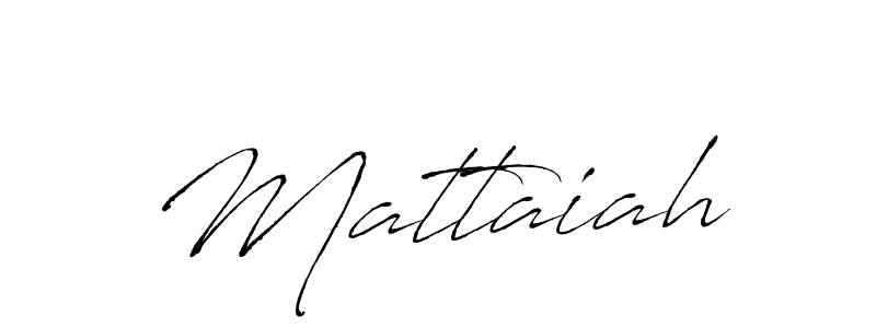 Make a beautiful signature design for name Mattaiah. With this signature (Antro_Vectra) style, you can create a handwritten signature for free. Mattaiah signature style 6 images and pictures png