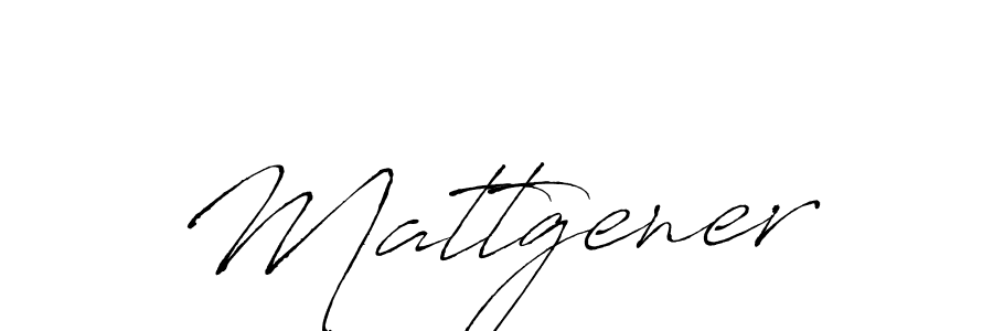 Create a beautiful signature design for name Mattgener. With this signature (Antro_Vectra) fonts, you can make a handwritten signature for free. Mattgener signature style 6 images and pictures png