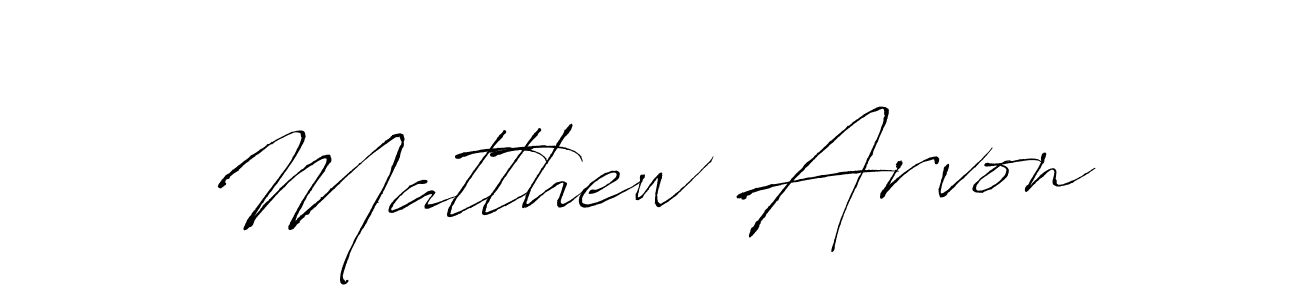 Create a beautiful signature design for name Matthew Arvon. With this signature (Antro_Vectra) fonts, you can make a handwritten signature for free. Matthew Arvon signature style 6 images and pictures png