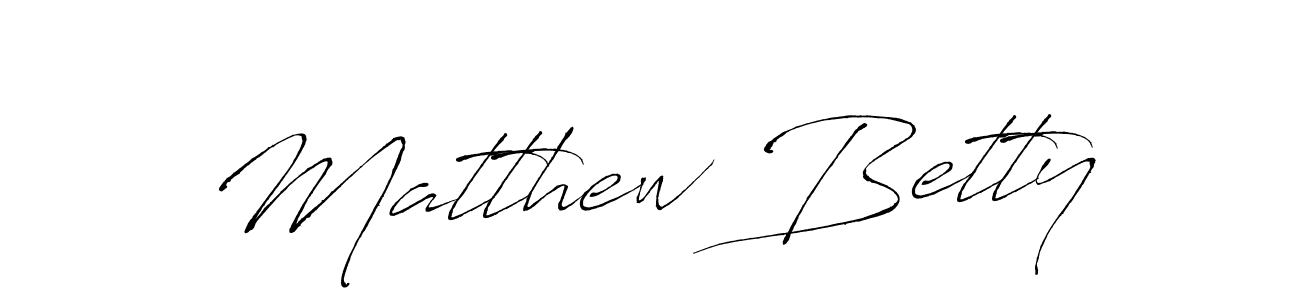 Also You can easily find your signature by using the search form. We will create Matthew Betty name handwritten signature images for you free of cost using Antro_Vectra sign style. Matthew Betty signature style 6 images and pictures png