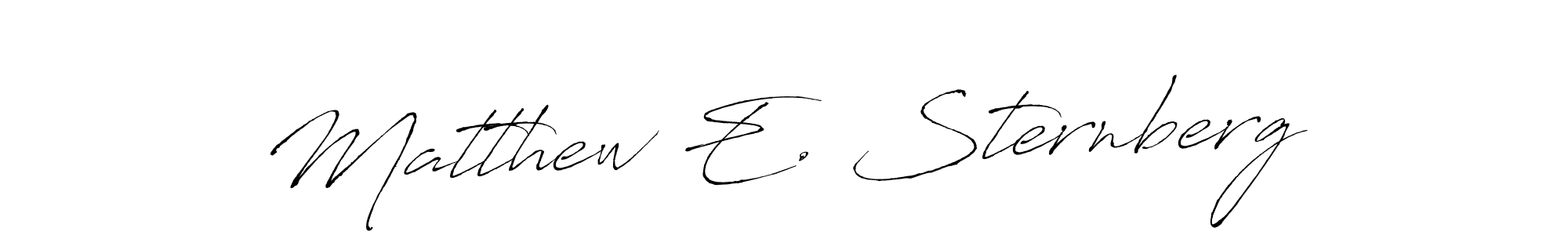 It looks lik you need a new signature style for name Matthew E. Sternberg. Design unique handwritten (Antro_Vectra) signature with our free signature maker in just a few clicks. Matthew E. Sternberg signature style 6 images and pictures png