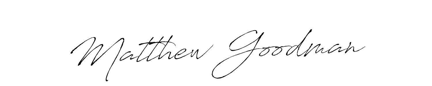 How to make Matthew Goodman name signature. Use Antro_Vectra style for creating short signs online. This is the latest handwritten sign. Matthew Goodman signature style 6 images and pictures png