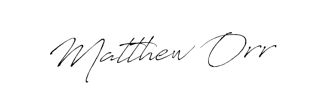 Matthew Orr stylish signature style. Best Handwritten Sign (Antro_Vectra) for my name. Handwritten Signature Collection Ideas for my name Matthew Orr. Matthew Orr signature style 6 images and pictures png