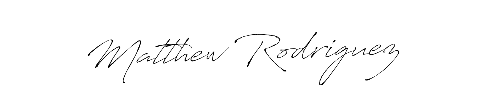 How to make Matthew Rodriguez name signature. Use Antro_Vectra style for creating short signs online. This is the latest handwritten sign. Matthew Rodriguez signature style 6 images and pictures png