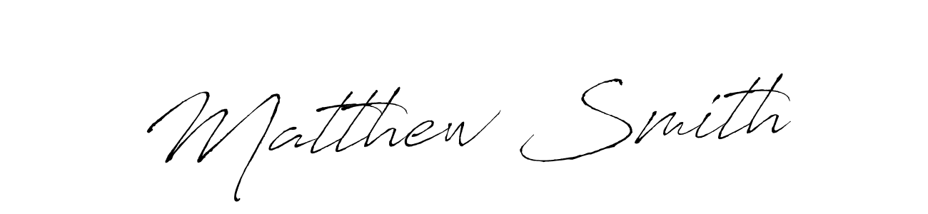 Create a beautiful signature design for name Matthew Smith. With this signature (Antro_Vectra) fonts, you can make a handwritten signature for free. Matthew Smith signature style 6 images and pictures png