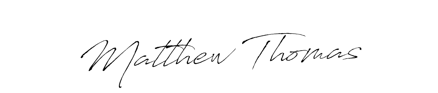 Create a beautiful signature design for name Matthew Thomas. With this signature (Antro_Vectra) fonts, you can make a handwritten signature for free. Matthew Thomas signature style 6 images and pictures png