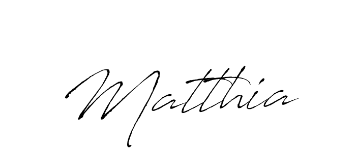 Make a beautiful signature design for name Matthia. With this signature (Antro_Vectra) style, you can create a handwritten signature for free. Matthia signature style 6 images and pictures png