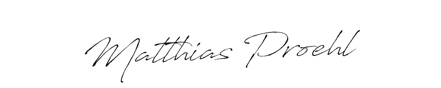 Also we have Matthias Proehl name is the best signature style. Create professional handwritten signature collection using Antro_Vectra autograph style. Matthias Proehl signature style 6 images and pictures png