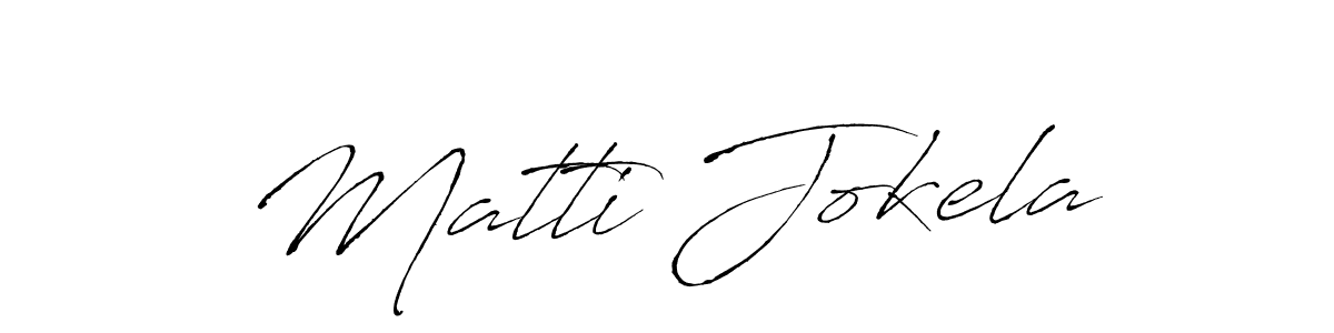 How to make Matti Jokela signature? Antro_Vectra is a professional autograph style. Create handwritten signature for Matti Jokela name. Matti Jokela signature style 6 images and pictures png