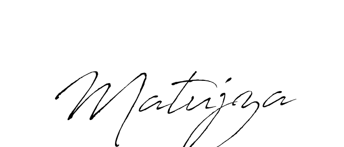 Make a beautiful signature design for name Matujza. With this signature (Antro_Vectra) style, you can create a handwritten signature for free. Matujza signature style 6 images and pictures png