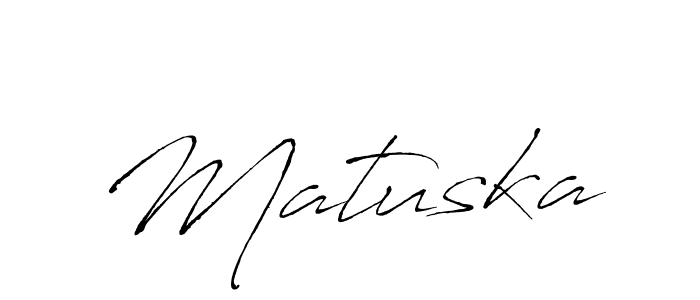 if you are searching for the best signature style for your name Matuska. so please give up your signature search. here we have designed multiple signature styles  using Antro_Vectra. Matuska signature style 6 images and pictures png