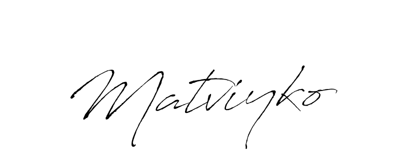 Make a beautiful signature design for name Matviyko. With this signature (Antro_Vectra) style, you can create a handwritten signature for free. Matviyko signature style 6 images and pictures png