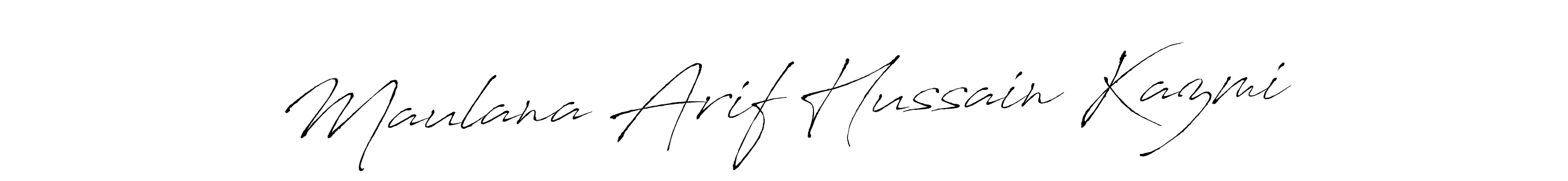 Similarly Antro_Vectra is the best handwritten signature design. Signature creator online .You can use it as an online autograph creator for name Maulana Arif Hussain Kazmi. Maulana Arif Hussain Kazmi signature style 6 images and pictures png