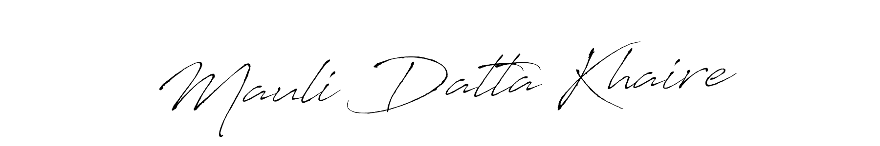 if you are searching for the best signature style for your name Mauli Datta Khaire. so please give up your signature search. here we have designed multiple signature styles  using Antro_Vectra. Mauli Datta Khaire signature style 6 images and pictures png
