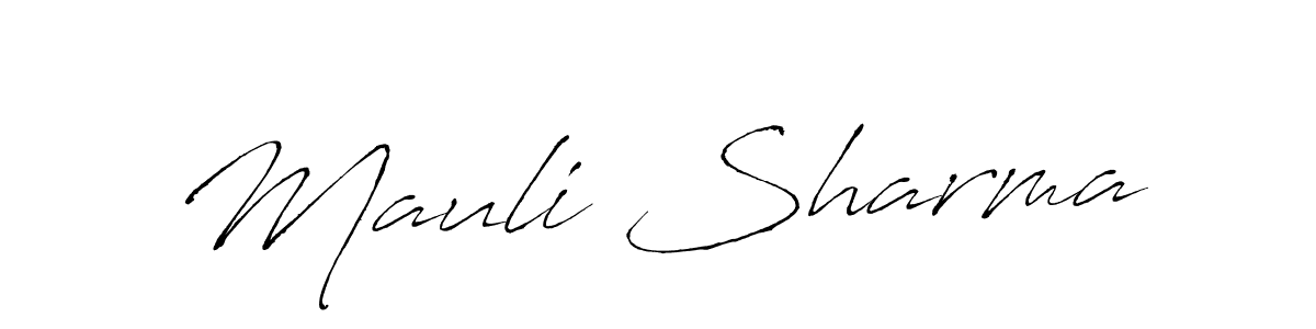 Similarly Antro_Vectra is the best handwritten signature design. Signature creator online .You can use it as an online autograph creator for name Mauli Sharma. Mauli Sharma signature style 6 images and pictures png