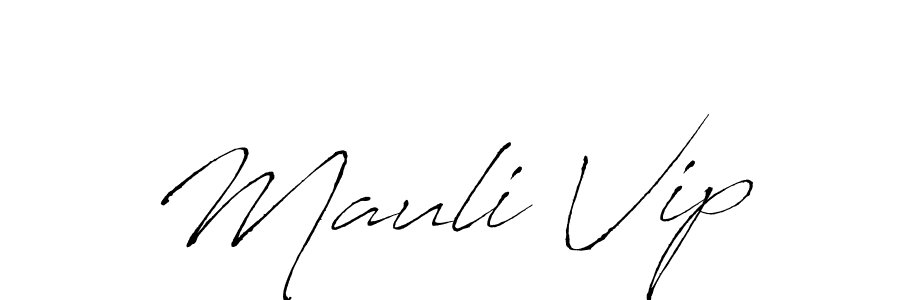 Make a beautiful signature design for name Mauli Vip. With this signature (Antro_Vectra) style, you can create a handwritten signature for free. Mauli Vip signature style 6 images and pictures png