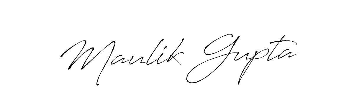 Make a short Maulik Gupta signature style. Manage your documents anywhere anytime using Antro_Vectra. Create and add eSignatures, submit forms, share and send files easily. Maulik Gupta signature style 6 images and pictures png