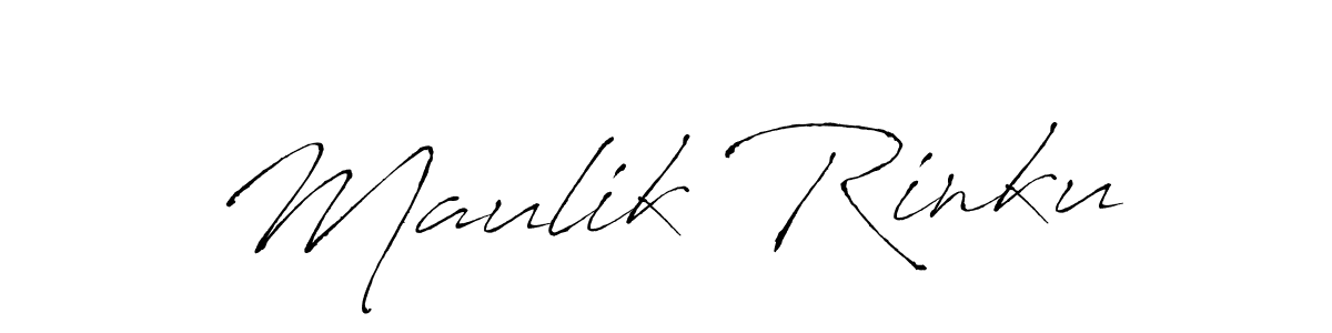 Use a signature maker to create a handwritten signature online. With this signature software, you can design (Antro_Vectra) your own signature for name Maulik Rinku. Maulik Rinku signature style 6 images and pictures png
