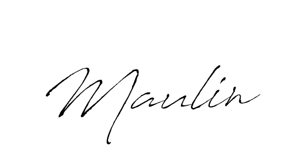 You can use this online signature creator to create a handwritten signature for the name Maulin. This is the best online autograph maker. Maulin signature style 6 images and pictures png