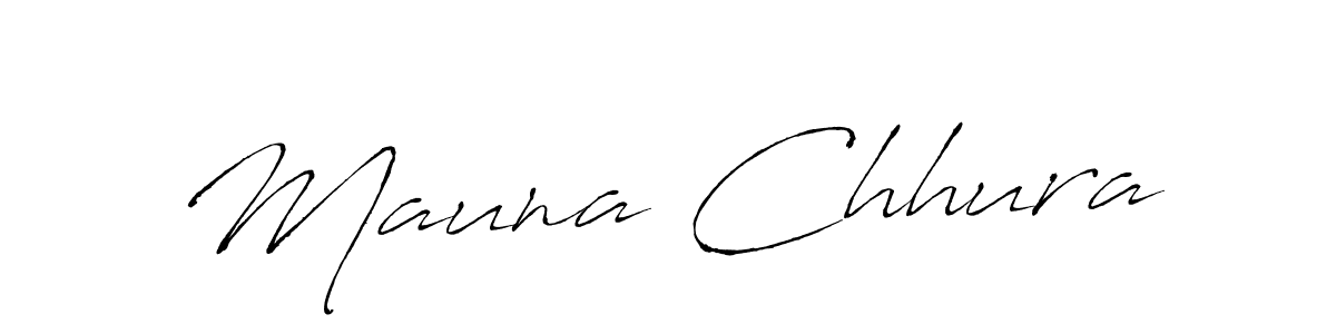 Also we have Mauna Chhura name is the best signature style. Create professional handwritten signature collection using Antro_Vectra autograph style. Mauna Chhura signature style 6 images and pictures png