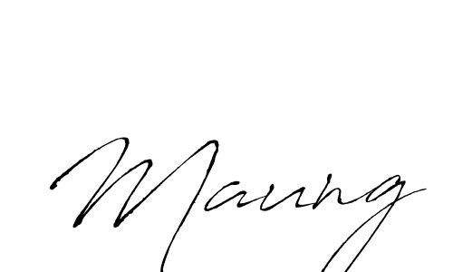 How to make Maung signature? Antro_Vectra is a professional autograph style. Create handwritten signature for Maung name. Maung signature style 6 images and pictures png