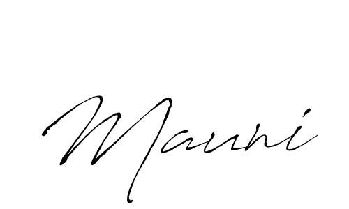 Also we have Mauni name is the best signature style. Create professional handwritten signature collection using Antro_Vectra autograph style. Mauni signature style 6 images and pictures png