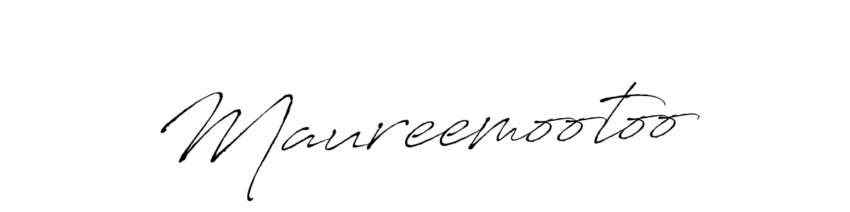 You should practise on your own different ways (Antro_Vectra) to write your name (Maureemootoo) in signature. don't let someone else do it for you. Maureemootoo signature style 6 images and pictures png