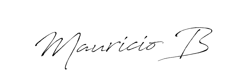 Similarly Antro_Vectra is the best handwritten signature design. Signature creator online .You can use it as an online autograph creator for name Mauricio B. Mauricio B signature style 6 images and pictures png