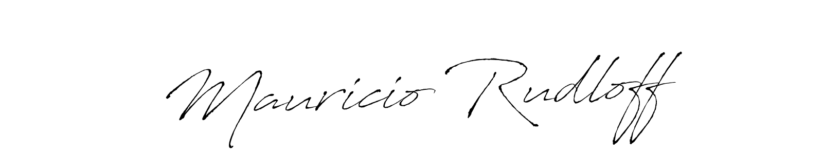 How to make Mauricio Rudloff signature? Antro_Vectra is a professional autograph style. Create handwritten signature for Mauricio Rudloff name. Mauricio Rudloff signature style 6 images and pictures png