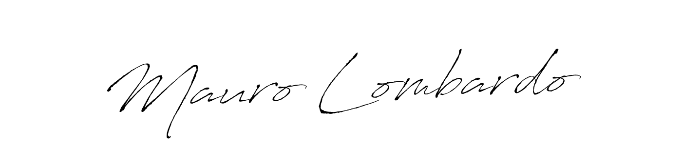 How to make Mauro Lombardo signature? Antro_Vectra is a professional autograph style. Create handwritten signature for Mauro Lombardo name. Mauro Lombardo signature style 6 images and pictures png