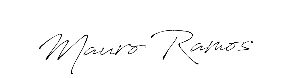 How to make Mauro Ramos signature? Antro_Vectra is a professional autograph style. Create handwritten signature for Mauro Ramos name. Mauro Ramos signature style 6 images and pictures png