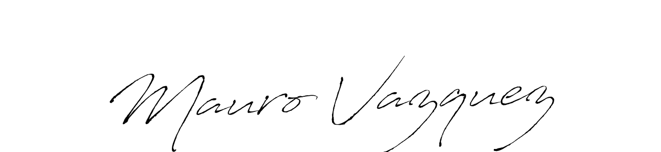 Similarly Antro_Vectra is the best handwritten signature design. Signature creator online .You can use it as an online autograph creator for name Mauro Vazquez. Mauro Vazquez signature style 6 images and pictures png