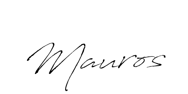 Make a beautiful signature design for name Mauros. Use this online signature maker to create a handwritten signature for free. Mauros signature style 6 images and pictures png