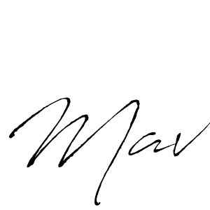 Also we have Mav name is the best signature style. Create professional handwritten signature collection using Antro_Vectra autograph style. Mav signature style 6 images and pictures png