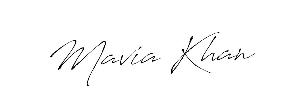 Use a signature maker to create a handwritten signature online. With this signature software, you can design (Antro_Vectra) your own signature for name Mavia Khan. Mavia Khan signature style 6 images and pictures png