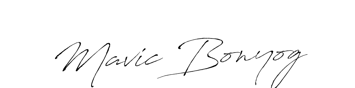 Make a short Mavic Bonyog signature style. Manage your documents anywhere anytime using Antro_Vectra. Create and add eSignatures, submit forms, share and send files easily. Mavic Bonyog signature style 6 images and pictures png
