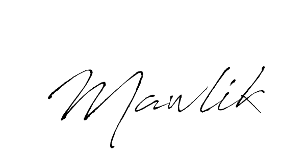 You should practise on your own different ways (Antro_Vectra) to write your name (Mawlik) in signature. don't let someone else do it for you. Mawlik signature style 6 images and pictures png